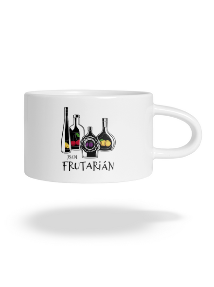 Frutarián hrnek makronka White