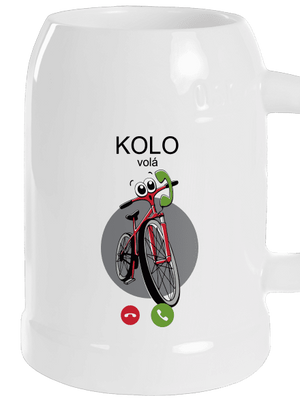 Kolo volá půllitr White