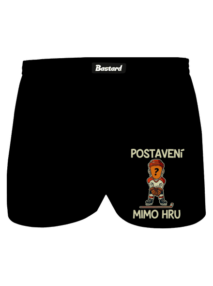 Postavení mimo hru pánské trenky Black