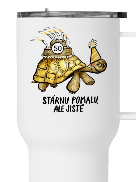 Stárnu pomalu termohrnek White