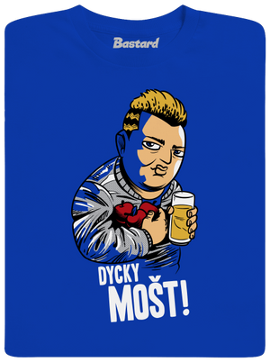 Dycky mošt pánské dlouhý rukáv Royal Blue