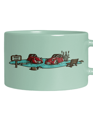 Kachny hrnek makronka Mint Macaron