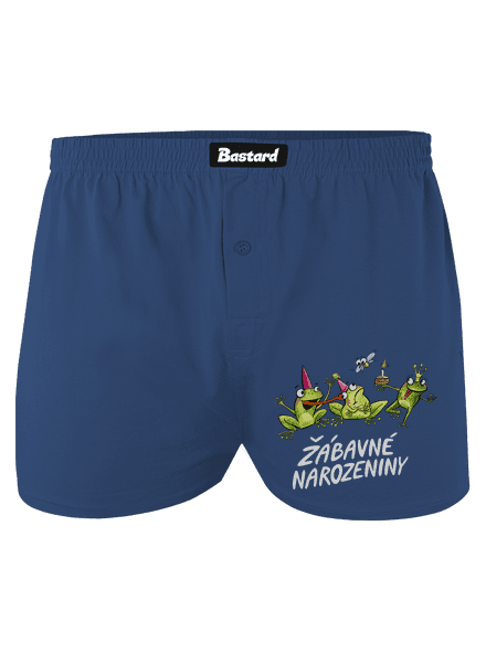 Žábavné narozeniny pánské trenky Blue