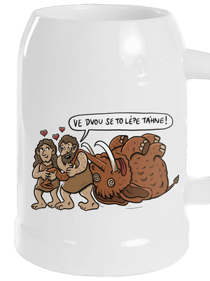 Ve dvou se to lépe táhne půllitr White