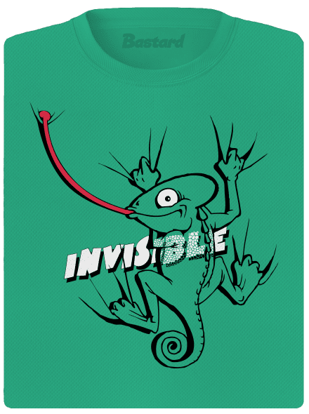 Invisible chameleon dámské sportovní tričko Mint Mal