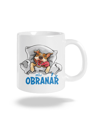 Můj obranář klasický hrnek White