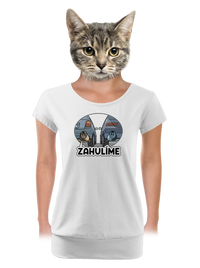 dámské tričko s lemem