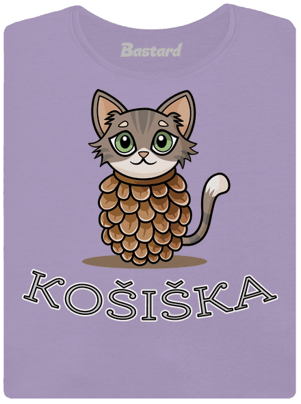 Košiška dámské tričko s lemem Lavender