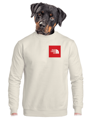 unisex mikina bez kapuce