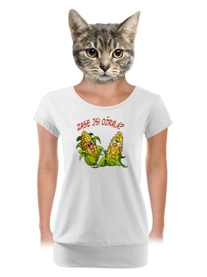 dámské tričko s lemem