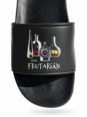 Frutarián pantofle Black
