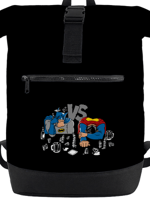 Souboj superhrdinů batoh Black