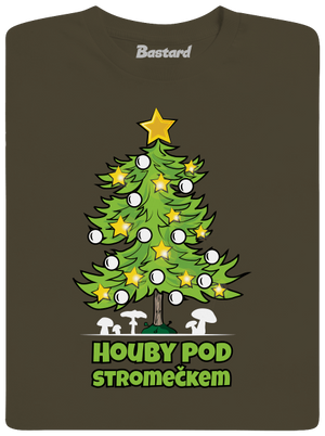 Houby pod stromečkem pánské dlouhý rukáv Urban Khaki