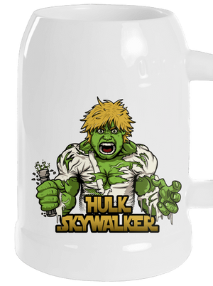 Hulk Skywalker půllitr White