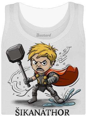 ŠikanáThor dámské tílko klasické White