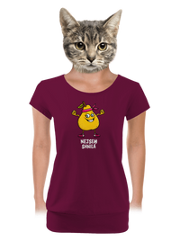 dámské tričko s lemem