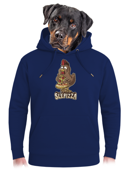 Slepizza unisex mikina premium Navy