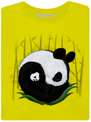 Dvě spící pandy dámské tričko premium Lemon