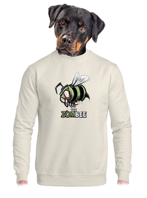 unisex mikina bez kapuce