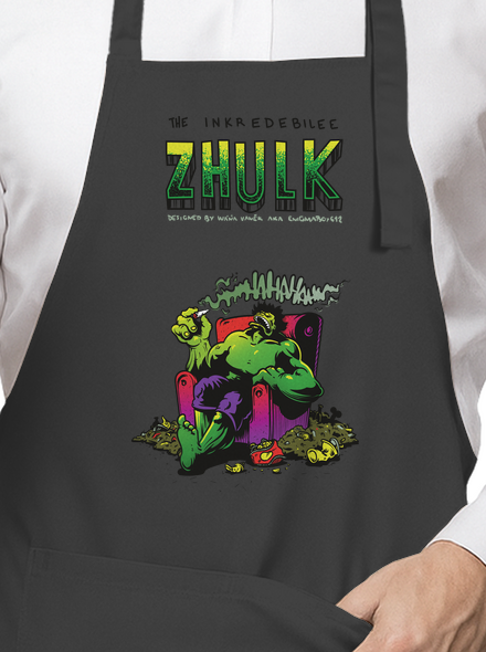Zhulk  zástěra Dark Grey