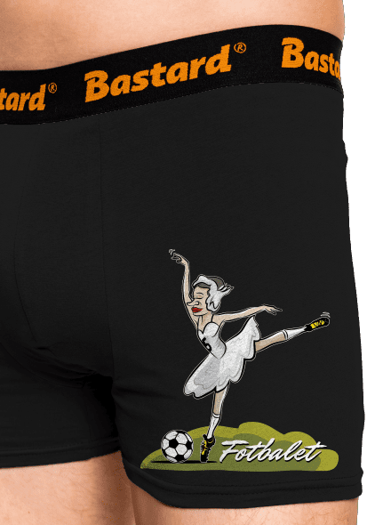 Fotbalet boxerky Black