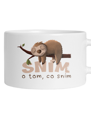 Sním o tom, co sním hrnek makronka White