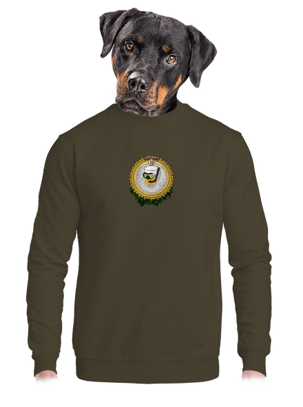Pivní horoskop: Vodnář unisex mikina bez kapuce Urban Khaki