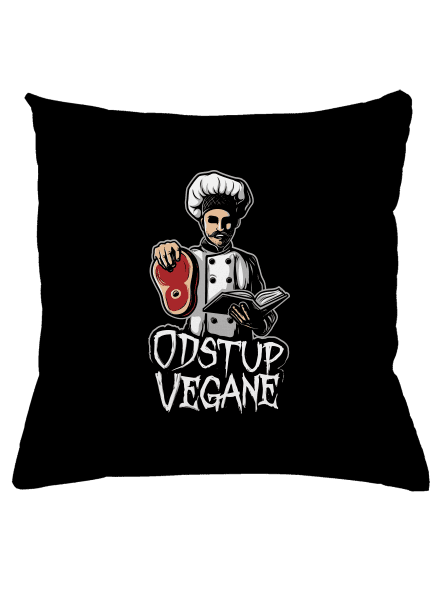 Odstup vegane polštář Black