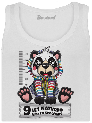 Školní docházka dámské tílko klasické White