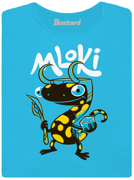 mLoki dámské tričko Blue Atol