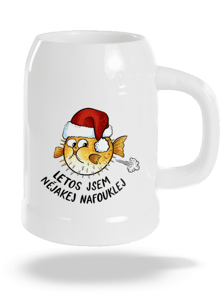 Jsem nafouklej půllitr White