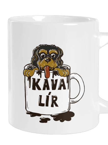 Kávalír velký hrnek White