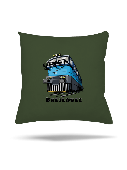 Brejlovec polštář Olive Green