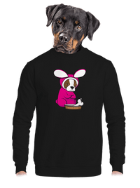 unisex mikina bez kapuce