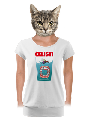 dámské tričko s lemem