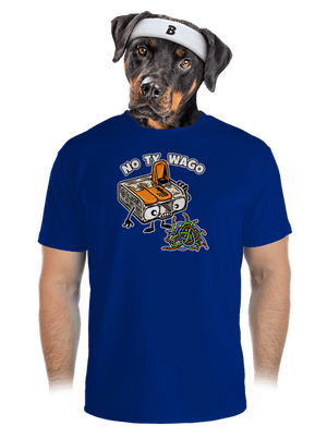 Wago svorka pánské sportovní tričko Royal Blue Mal