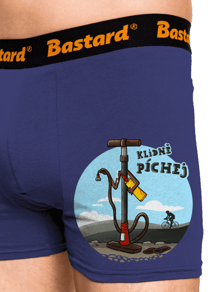 Klidně píchej boxerky Blue Navy