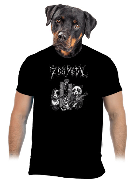 ZOO metal pánské tričko Black