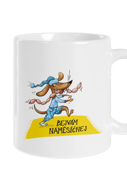 Bejvám náměsíčnej klasický hrnek White