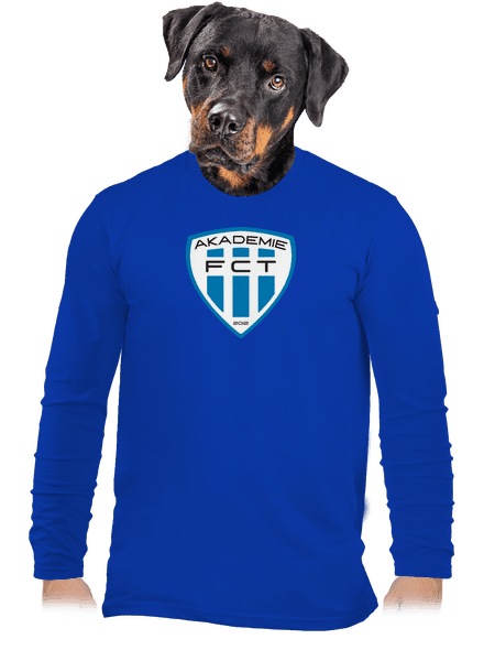 FC Táborsko - záda pánské dlouhý rukáv Royal Blue