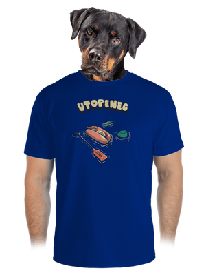 Utopenec pánské sportovní tričko Royal Blue Mal