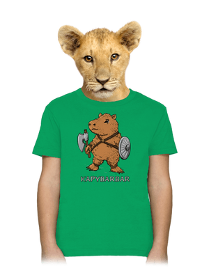 Kapybarbar dětské tričko Kelly Green