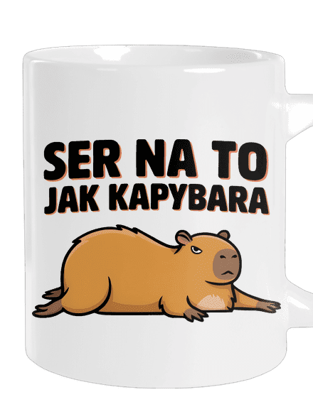 Jak kapybara velký hrnek White