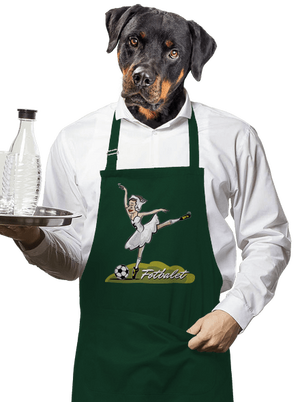 Fotbalet zástěra Bottle Green