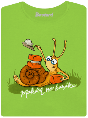 Makám na baráku dámské tričko Apple Green