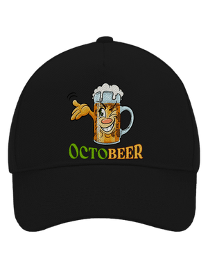 Octobeer kšiltovka baseballka Black