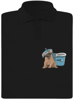 Mops pánská polokošile Black