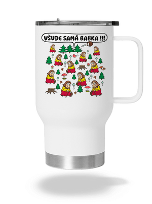 Všude samá babka termohrnek White