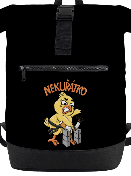 Nekuřátko batoh Black