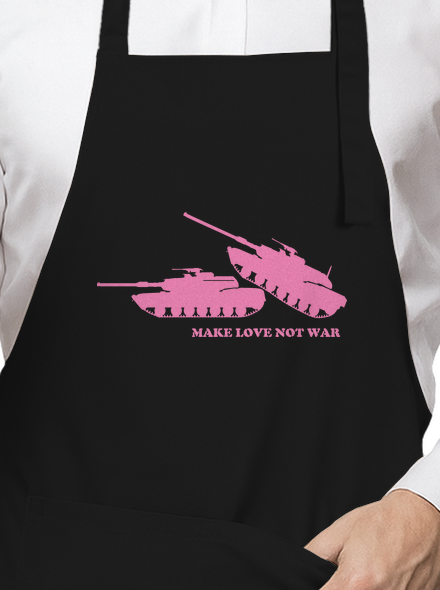 Tanky zástěra Black